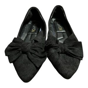 Black Fashion Flats with Bow 8
7 1/2 N to 8 N
